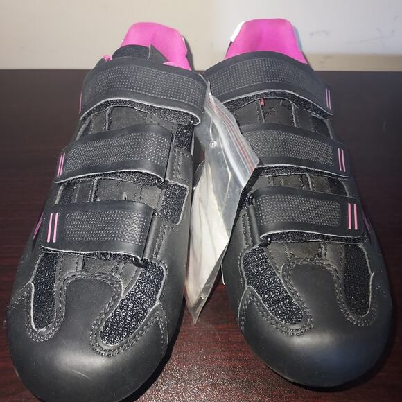 Tommaso Women's Cycling Shoes 37 (sz 7)Pista 100 SPD & Fit Peloton Bikes Black - Picture 5 of 9
